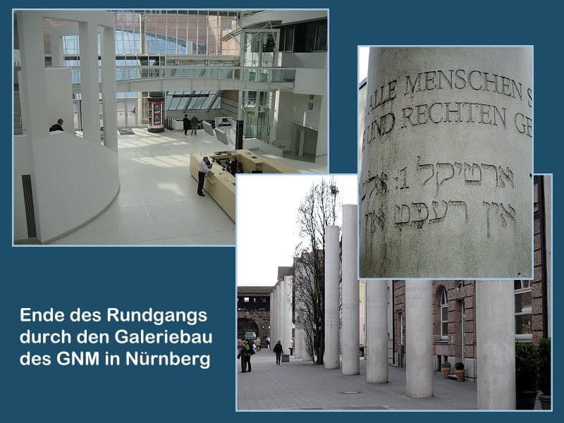 Ende des Rundgangs Ende des Rundgangs